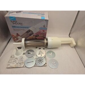 Super Shooter Plus Cordless Cookie Press & Food Decorator GO123 Proctor Silex